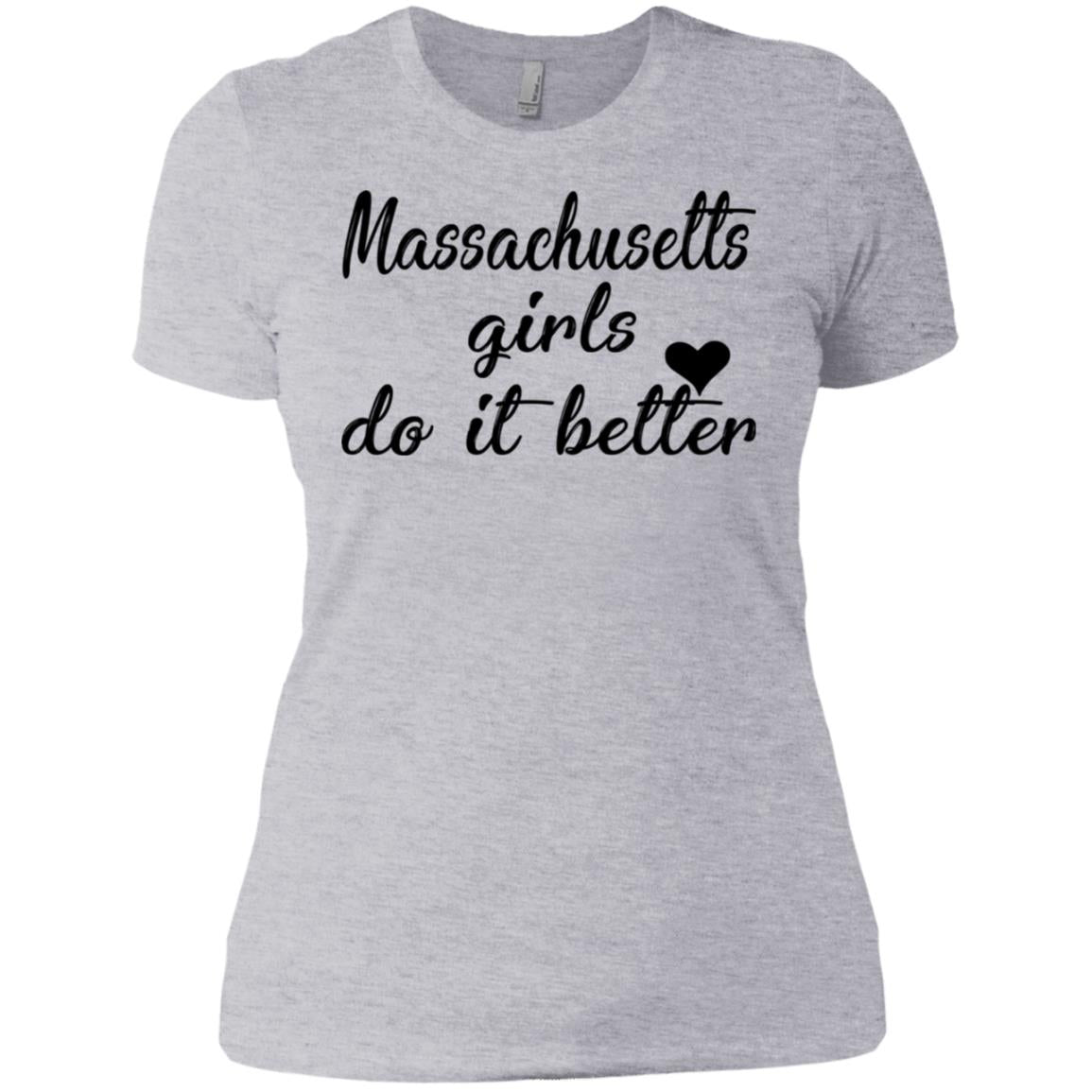 Massachusetts Girl Do It Better Racerback T-Shirt - T-shirt Teezalo