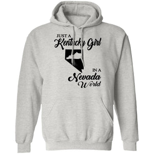Just A Kentucky Girl In A Nevada World T-Shirt - T-shirt Teezalo