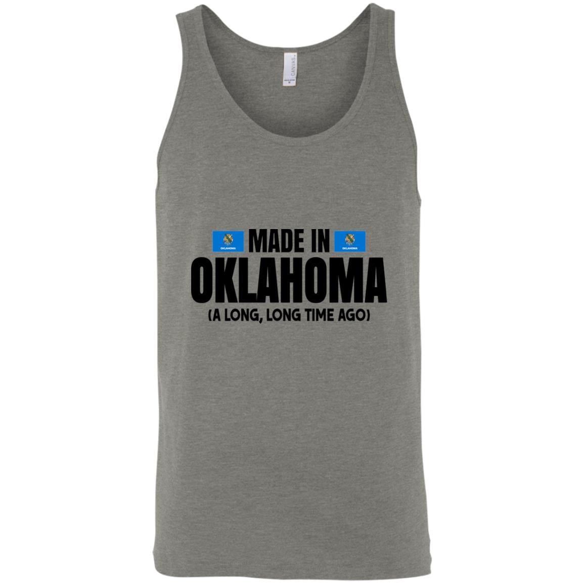 Made In Oklahoma A Long Long Time Ago T- Shirt - T-shirt Teezalo