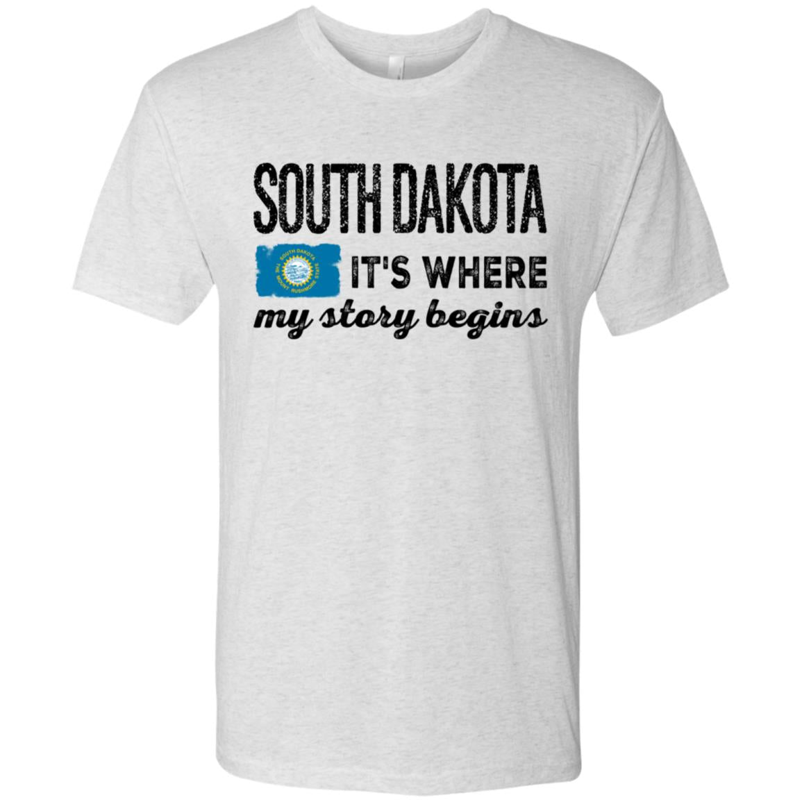 South Dakota It's Where My Story Begins Hoodie - Hoodie Teezalo