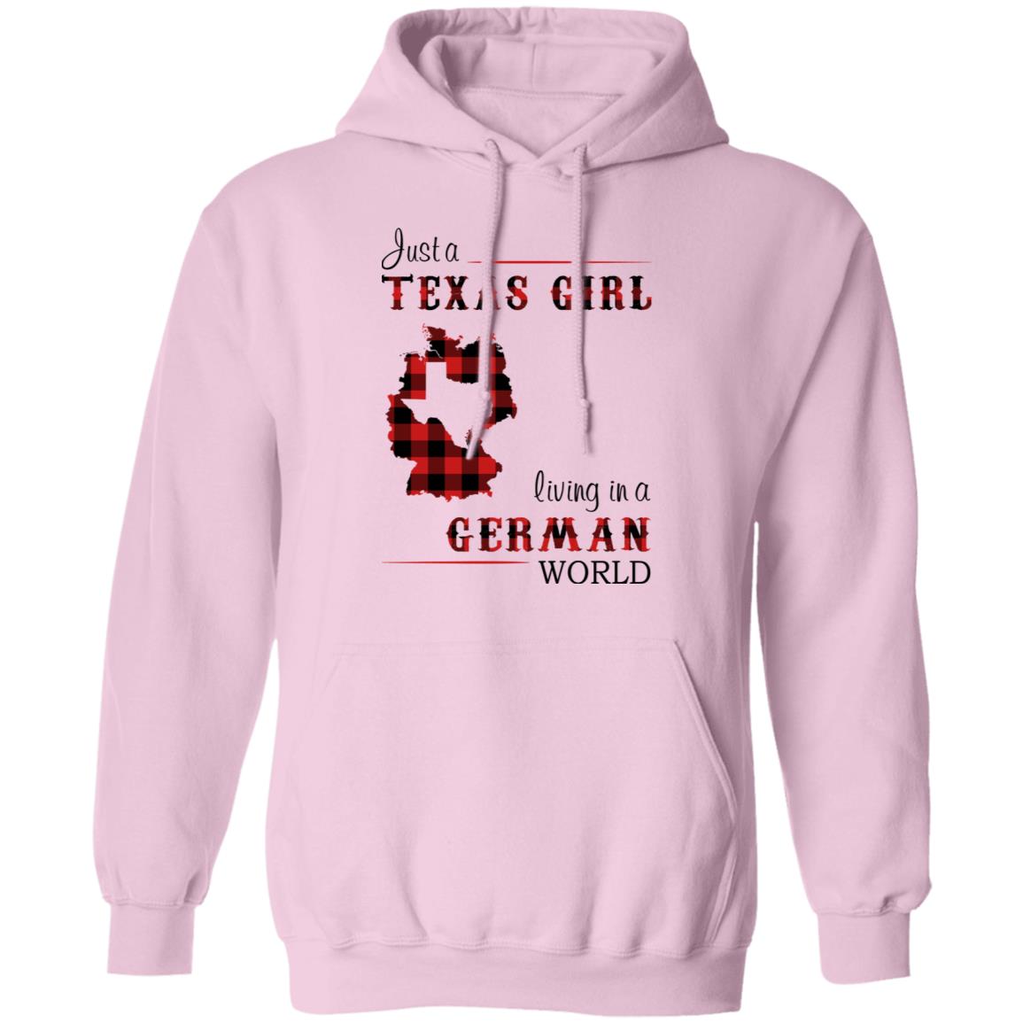 Just A Texas Girl Living In A German World T- Shirt - T-shirt Teezalo