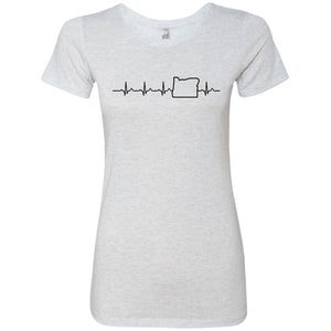 Oregon Heart Beat Hoodie - Hoodie Teezalo
