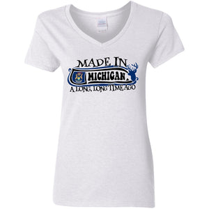 Made In Michigan A Long Long Time Ago T-Shirt - T-shirt Teezalo