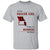 Just An Oregon Girl Living In A Missouri World T-shirt - T-shirt Born Live Plaid Red Teezalo