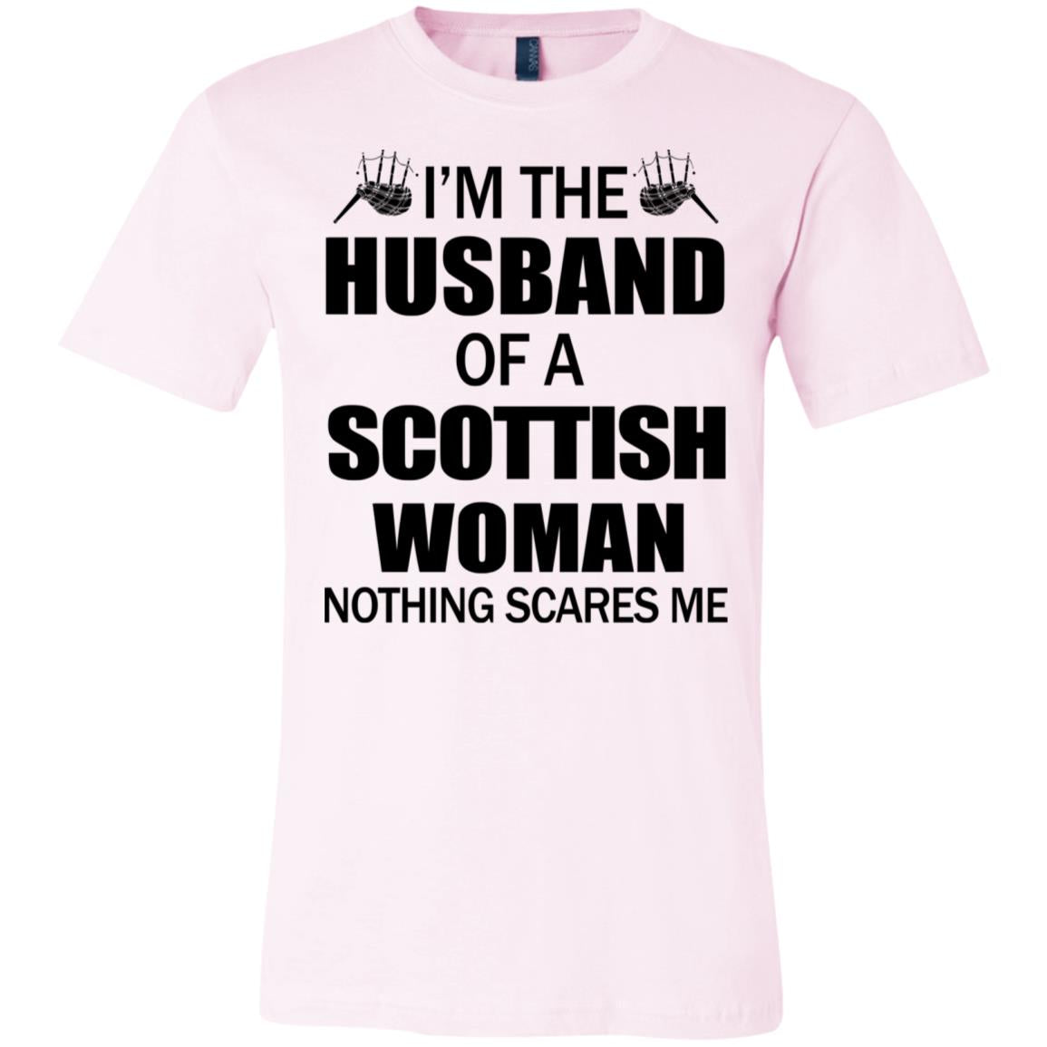 I'm The Husband Of A Scottish Woman T-Shirt - T-shirt Teezalo