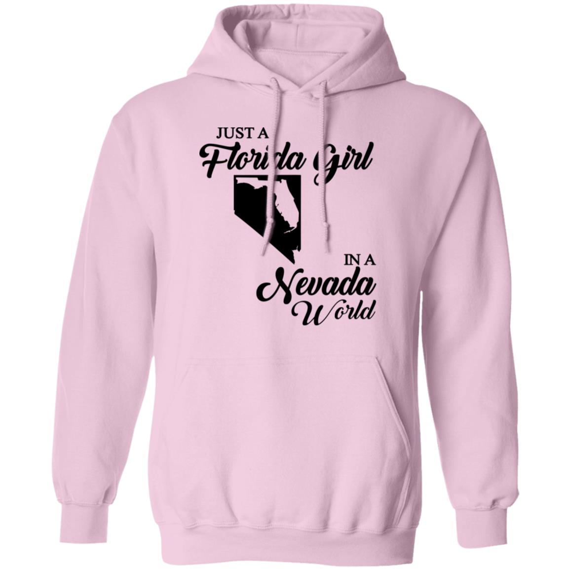 Just A Florida Girl In A Nevada World T-Shirt - T-Shirt Teezalo