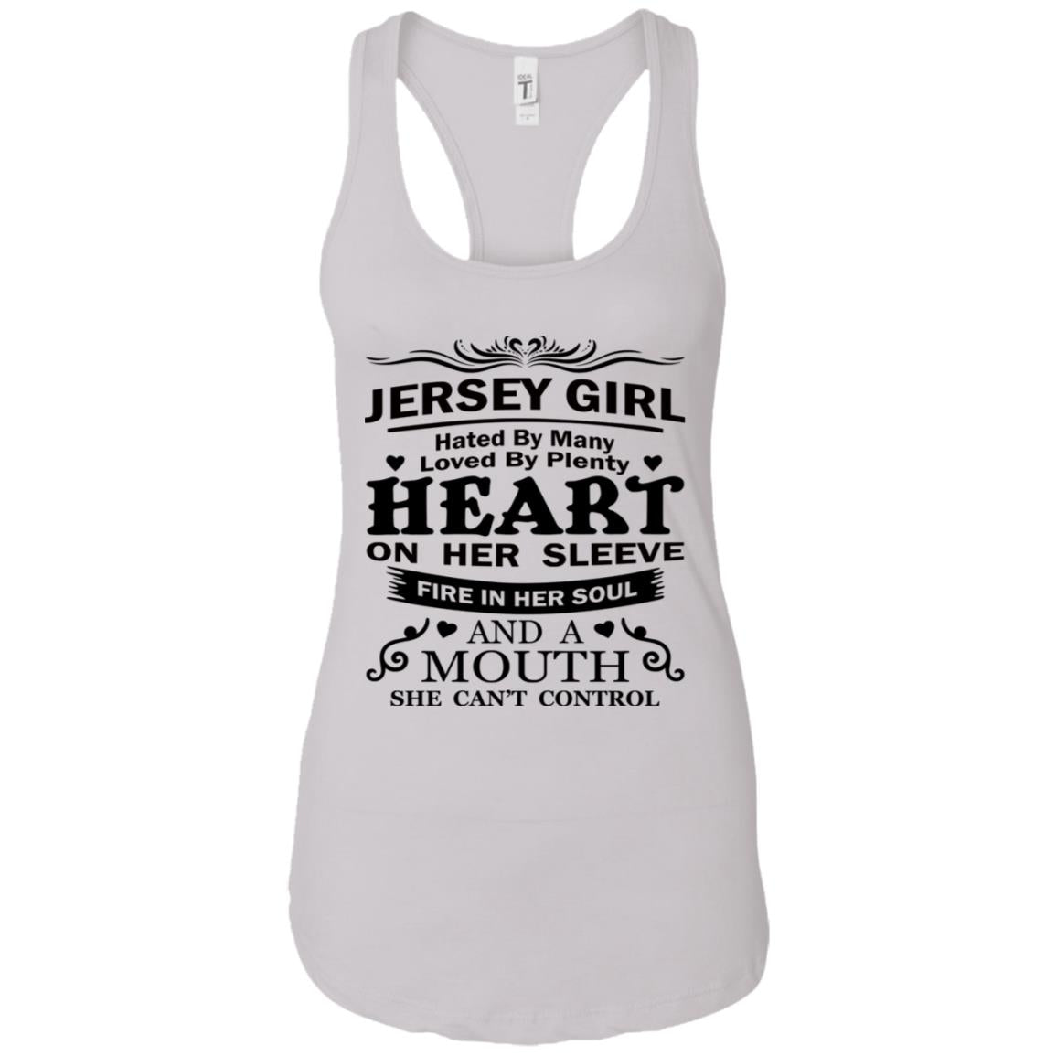 Jersey Girl Hated By Many Loved By Plenty Hoodie - Hoodie Teezalo