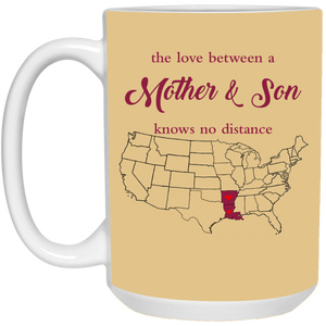 Arkansas Louisiana The Love Mother And Son Mug - Mug Teezalo
