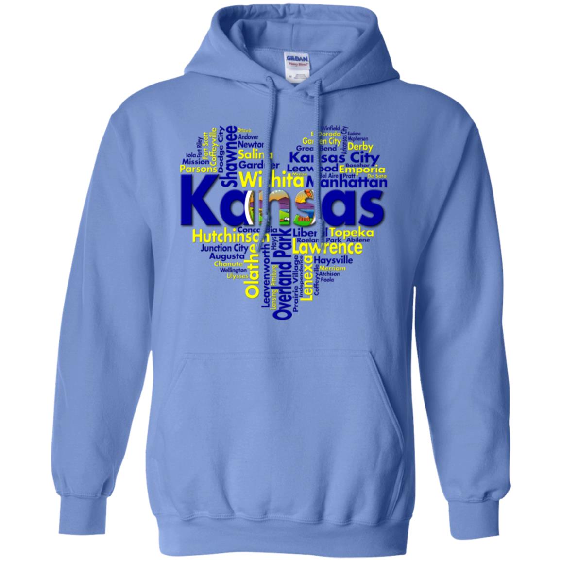 Kansas City Heart T Shirt - T-shirt Teezalo