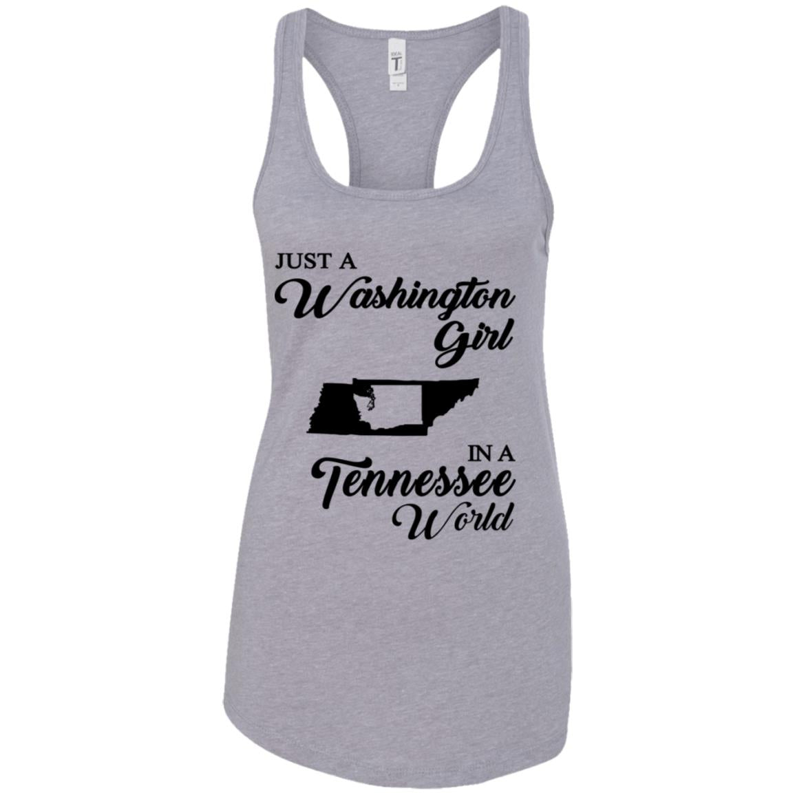 Just A Washington Girl In A Tennessee World T-Shirt - T-shirt Teezalo