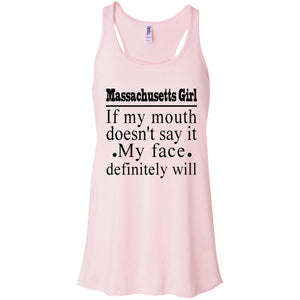 Massachusetts Girl If My Mouth Doesn't Say It T-Shirt - T-shirt Teezalo
