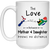 South Africa New Zealand The Love Mom And Daughter Mug - Mug Teezalo