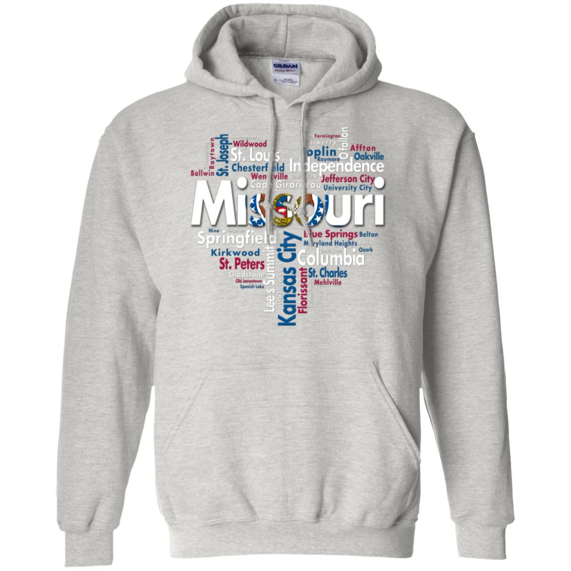 Missouri City Heart Tank - T-shirt Teezalo