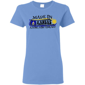 Made In Kansas A Long Long Time Ago T-Shirt - T-shirt Teezalo