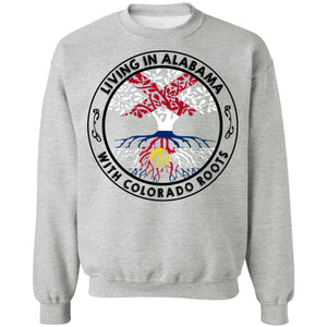 Living In Alabama With Colorado Roots Hoodie - Hoodie Teezalo