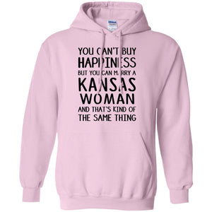 You Can Marry A Kansas Woman T-Shirt - T-shirt Teezalo