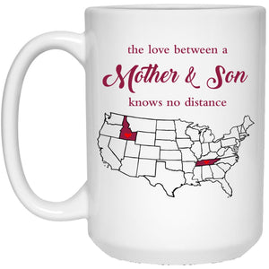 Tennessee Idaho The Love Between Mother And Son Mug - Mug Teezalo