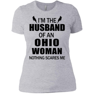 I'm The Husband Of An Ohio Woman T-Shirt - T-shirt Teezalo