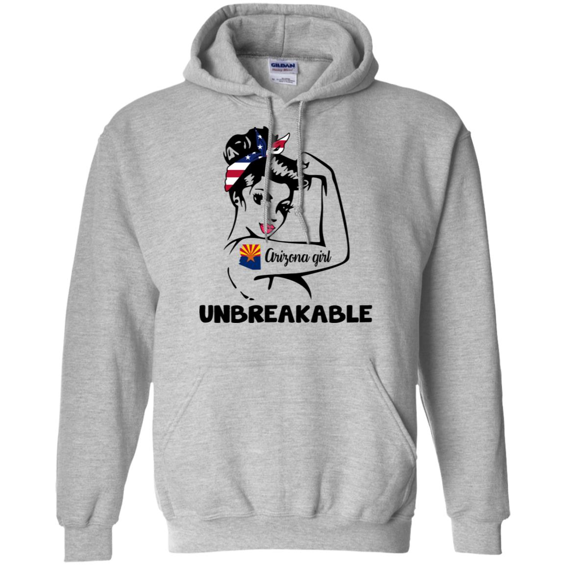 Arizona Girl Unbreakable Hoodie - Hoodie Teezalo