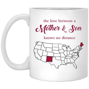 Maine New Mexico	The Love Between Mother And Son Mug - Mug Teezalo