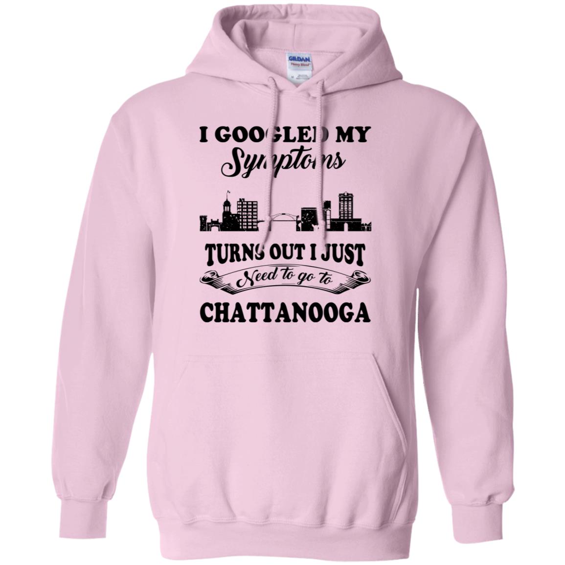 My Symptoms I Just Need To Go To Chattanooga T Shirt - T-shirt Teezalo
