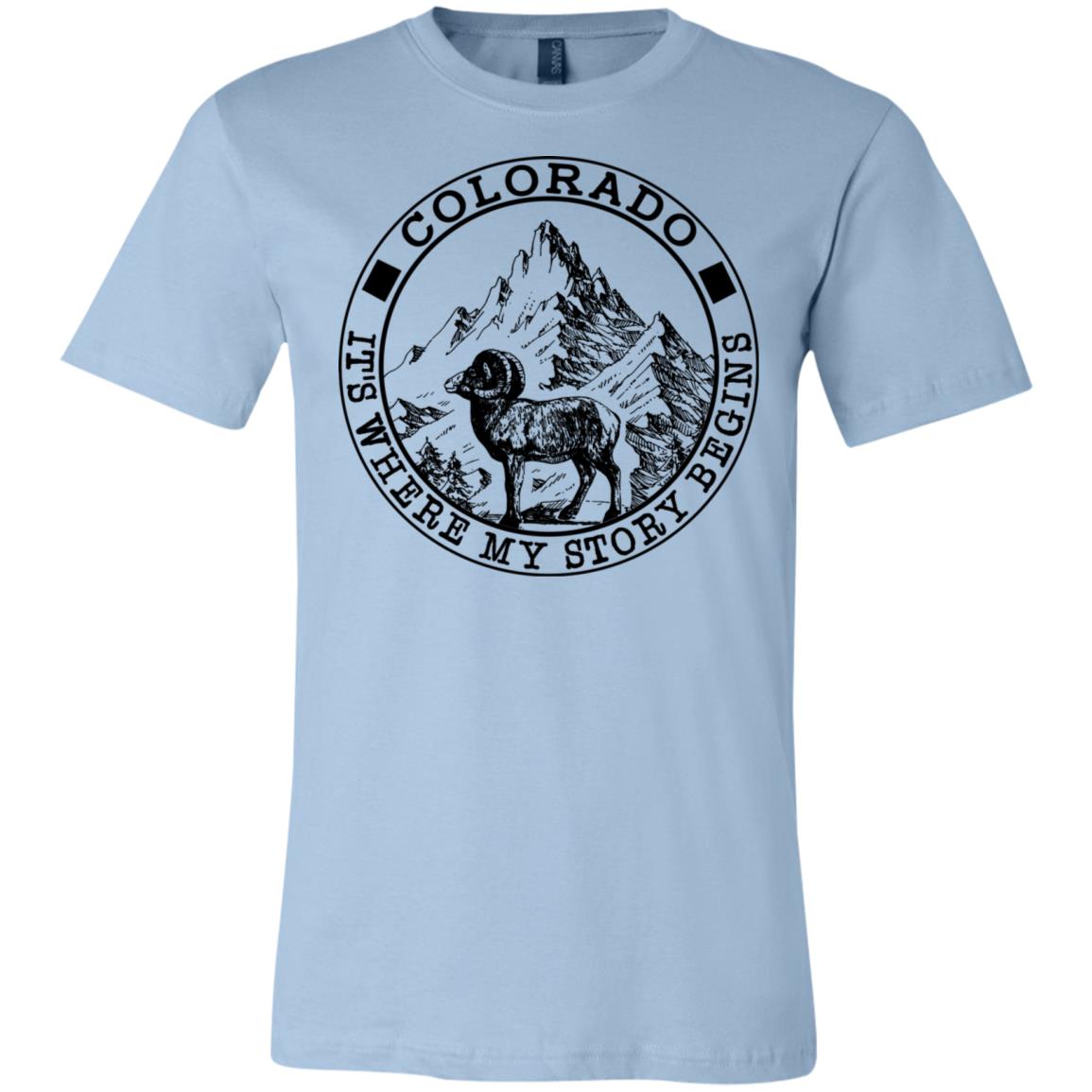 Colorado It's Where My Story Begins Hoodie - Hoodie Teezalo