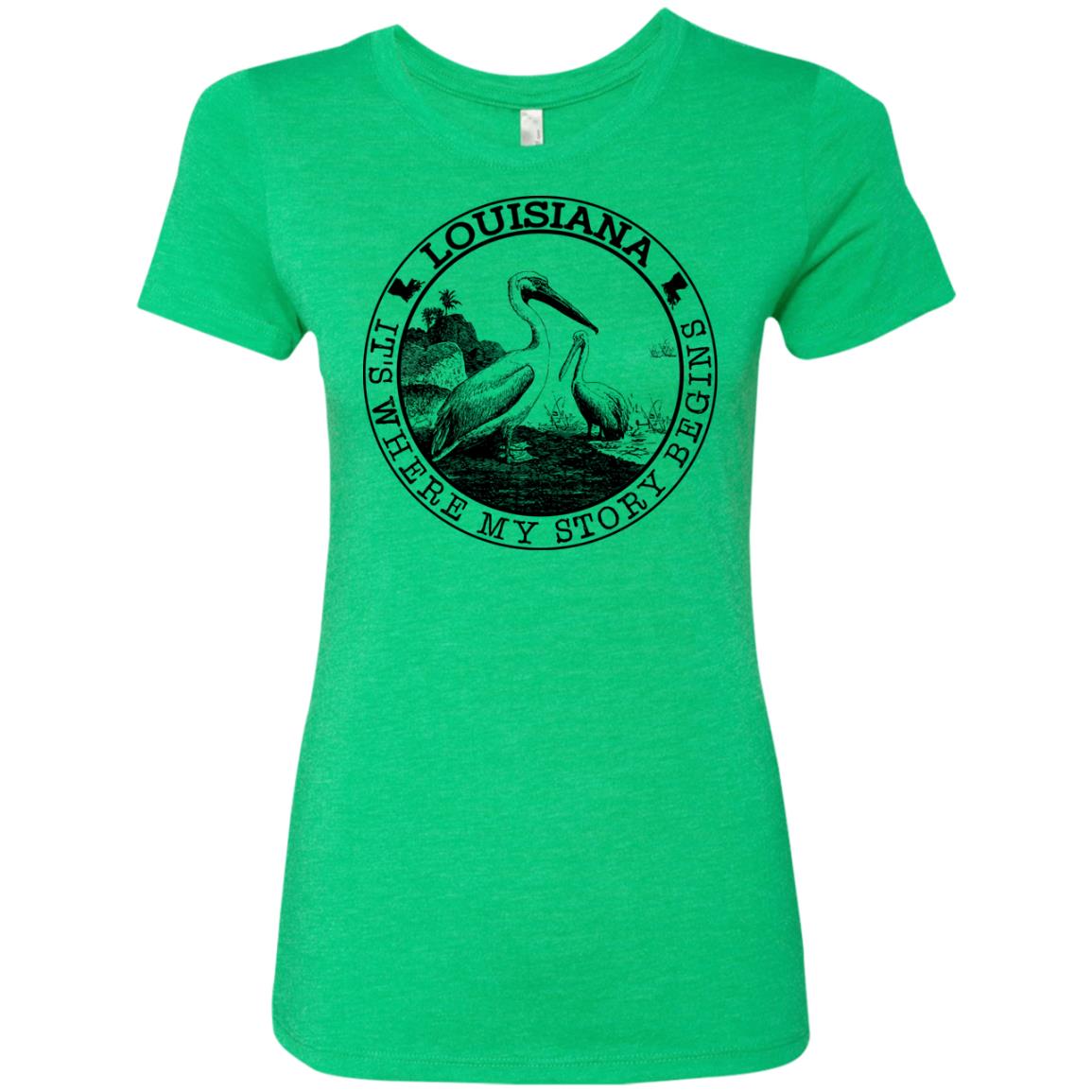 Louisiana It's Where My Story Begins Hoodie - Hoodie Teezalo