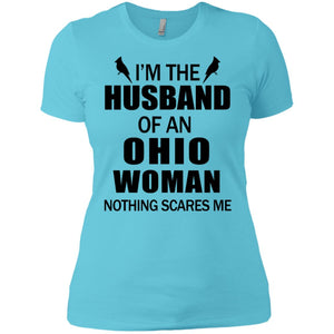 I'm The Husband Of An Ohio Woman T-Shirt - T-shirt Teezalo