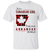 Just A Canadian Girl Living In An Arkansas World T-Shirt - T-shirt Teezalo