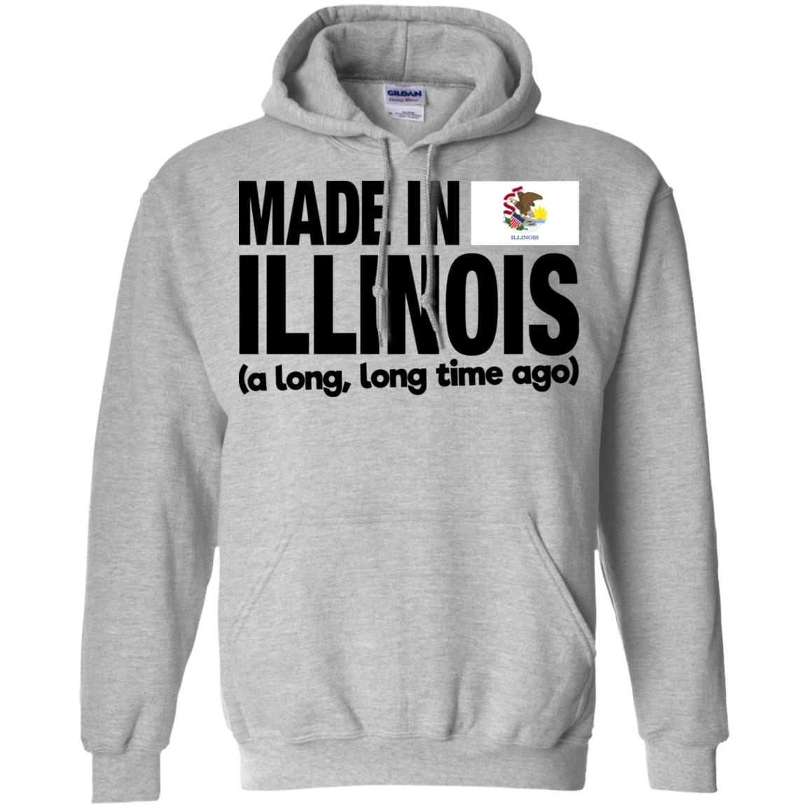 Made In Illinois A Long Long Time Ago T-shirt - T-shirt Teezalo