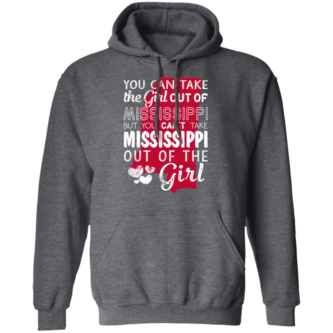 You Can't Take Mississippi Out Of The Girl T-Shirt - T-shirt Teezalo