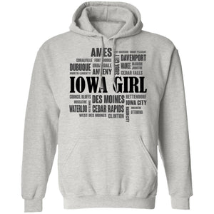 Iowa Girl And City T- Shirt - T-shirt Teezalo