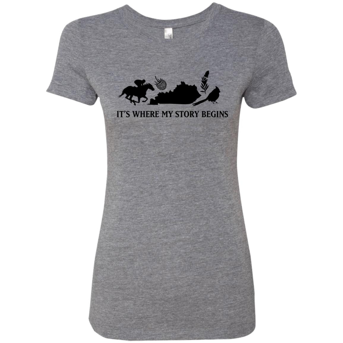 Kentucky Where My Story Begins Pullover Hoodie - Hoodie Teezalo