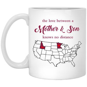 Minnesota Idaho The Love Between Mother And Son Mug - Mug Teezalo