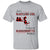 Just A Maryland Girl Living In A Massachusetts World T-shirt - T-shirt Born Live Plaid Red Teezalo