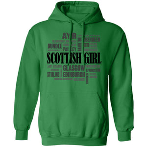 Scottish Girl And City T-Shirt - T-shirt Teezalo