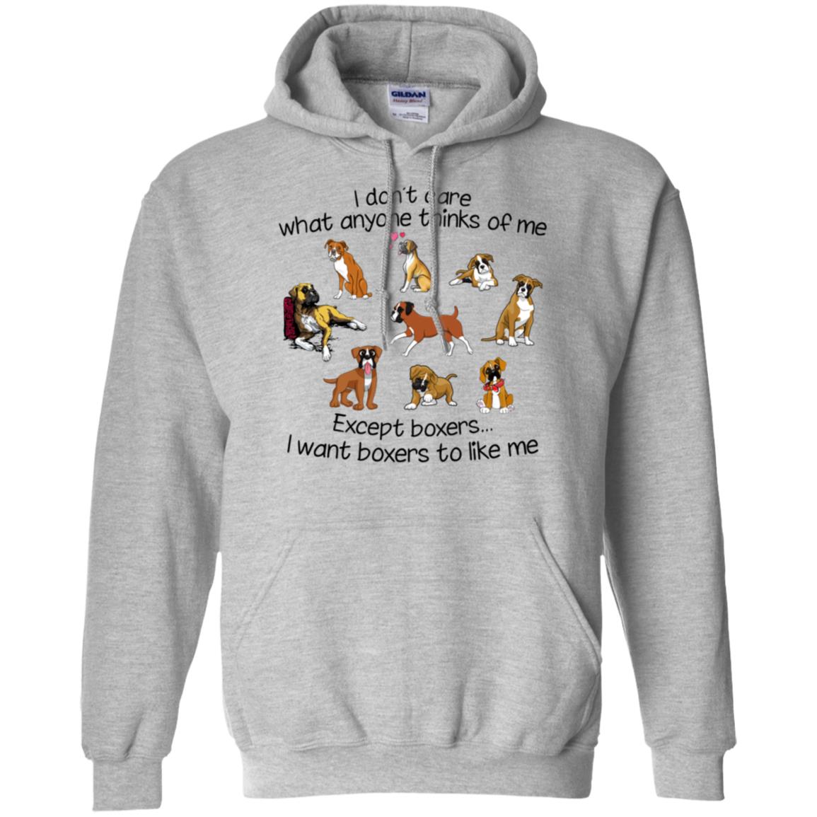 I Want Boxers To Like Me Hoodie - Hoodie Teezalo