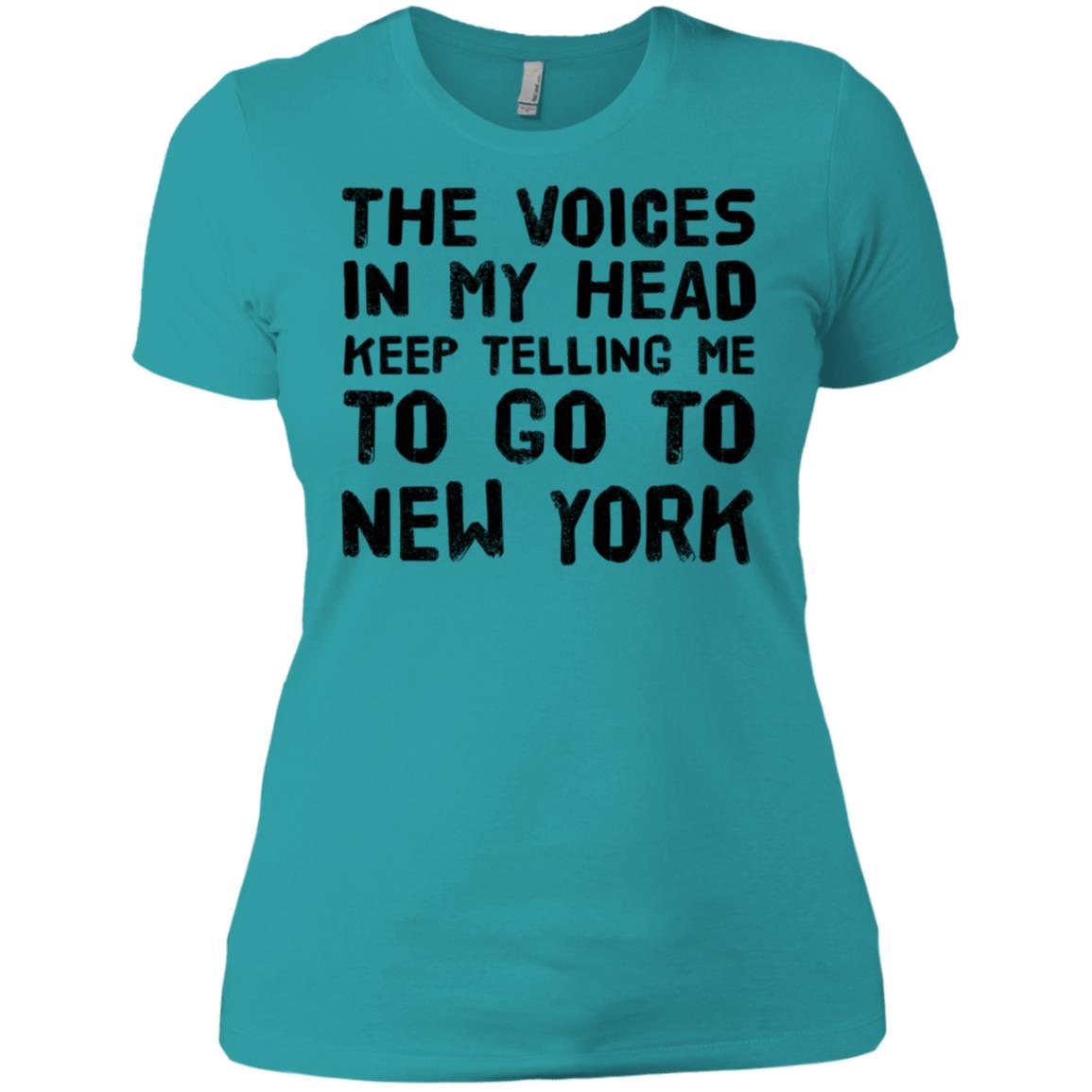 My Head Keep Telling Me To Go To New York T-Shirt - T-shirt Teezalo