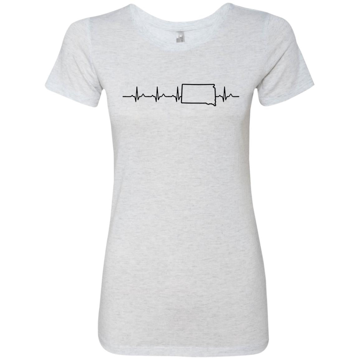 South Dakota Heart Beat Hoodie - Hoodie Teezalo