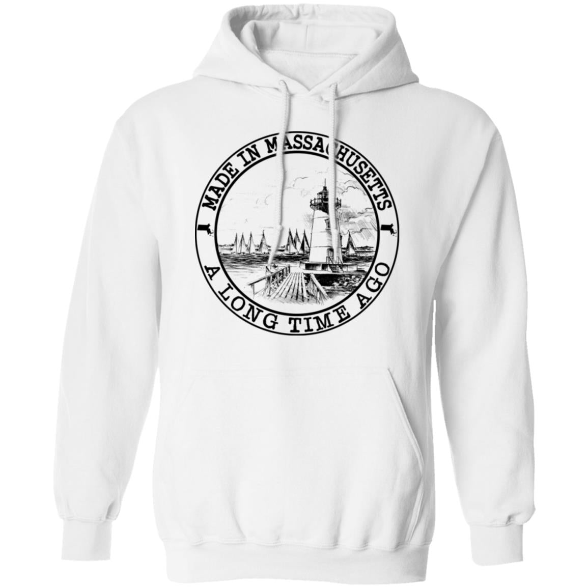 Made In Massachusetts A Long Time Ago T-Shirt - T-shirt Teezalo