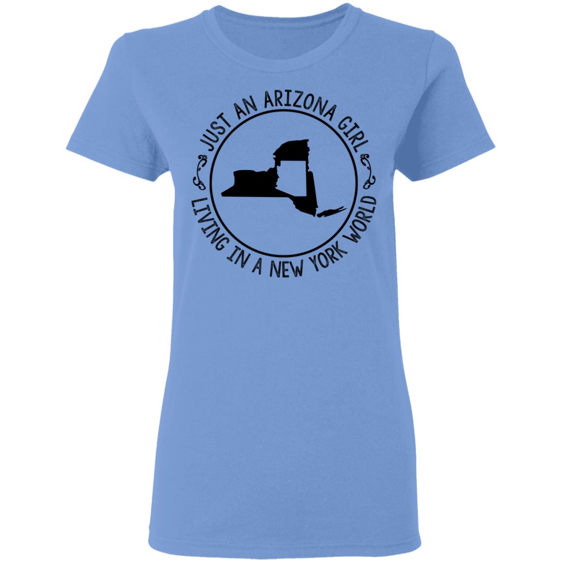 Arizona Girl Living In New York World Hoodie - Hoodie Teezalo