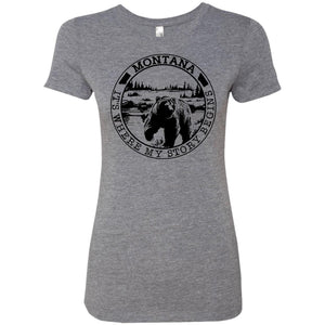 Montana It's Where My Story Begins T-Shirt - T-shirt Teezalo