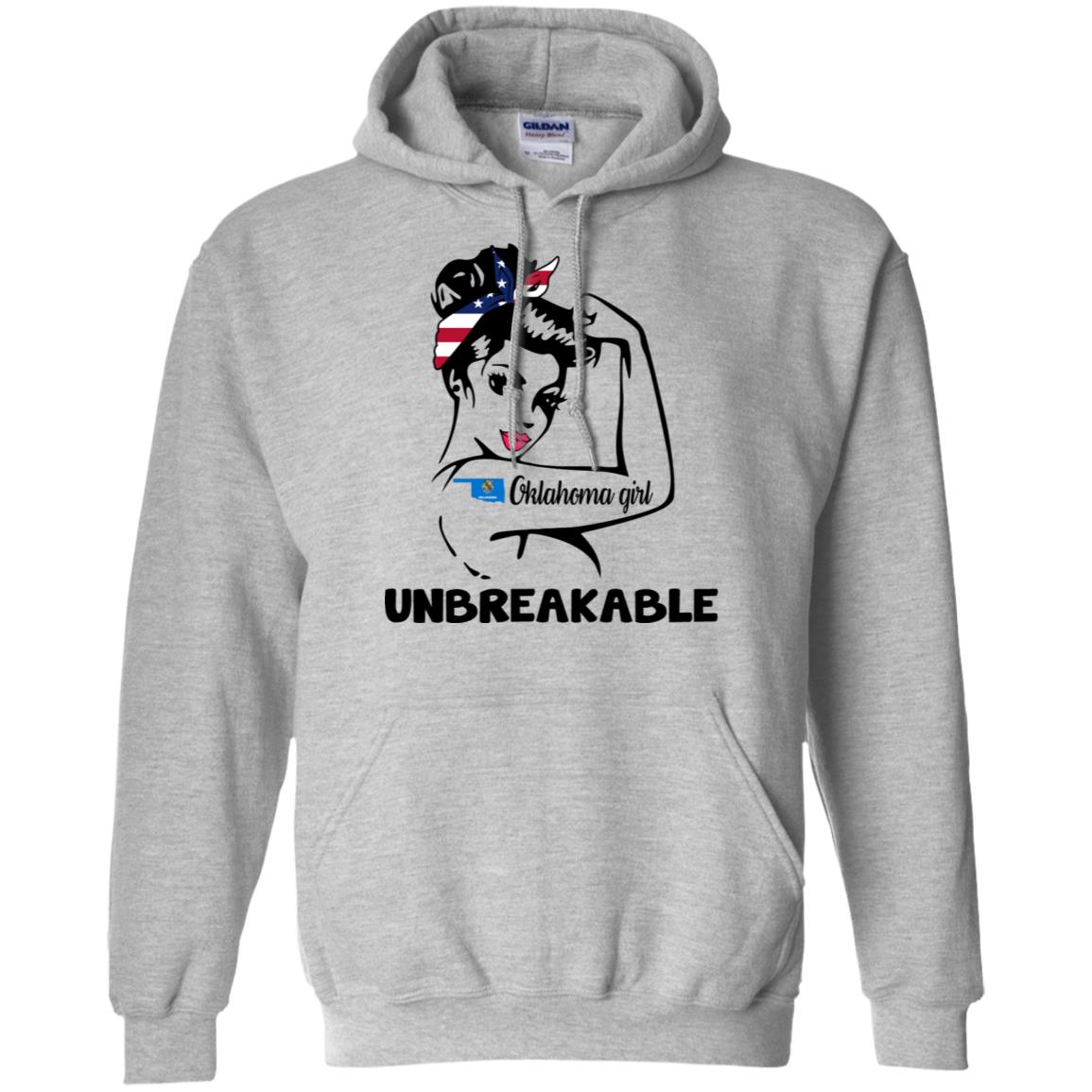 Oklahoma Girl Unbreakable Hoodie - Hoodie Teezalo