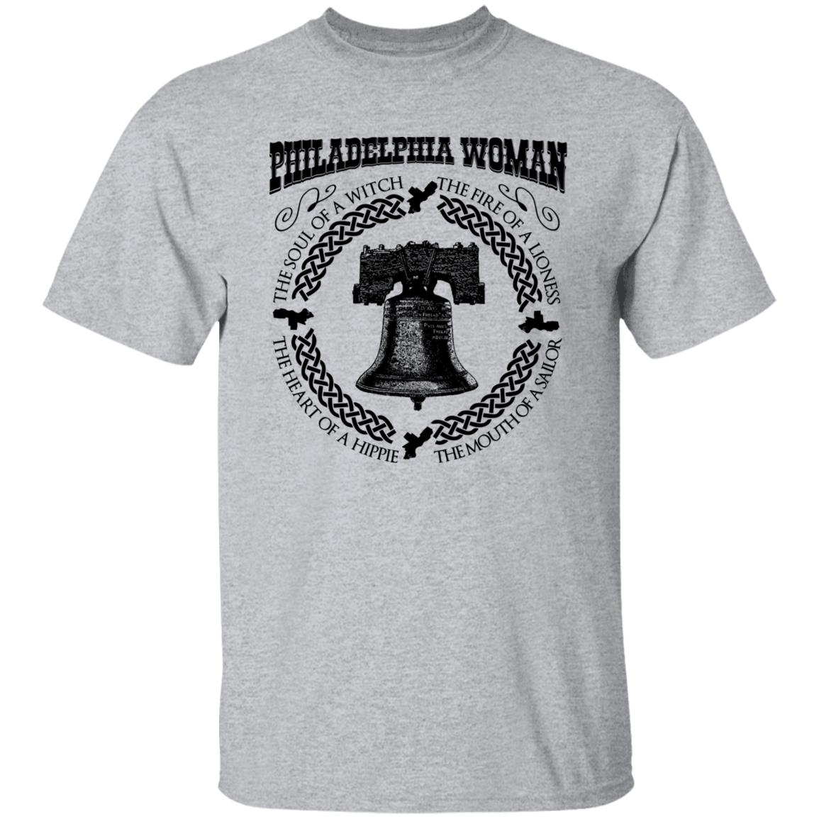 Philadelphia Woman The Soul Of A Witch T-Shirt - T-shirt Teezalo