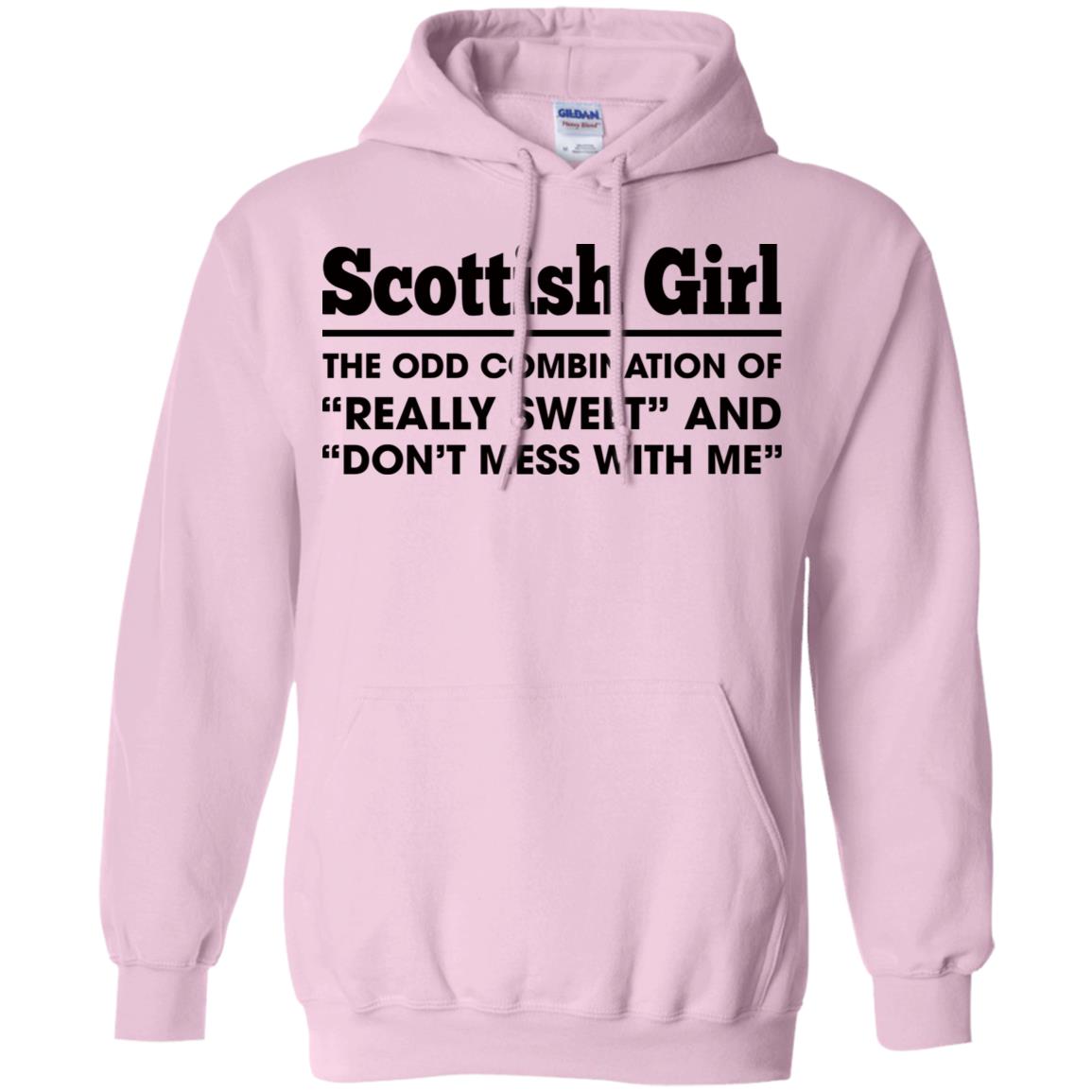Scottish Girl Really Sweet And Don't Mess T-Shirt - T-shirt Teezalo