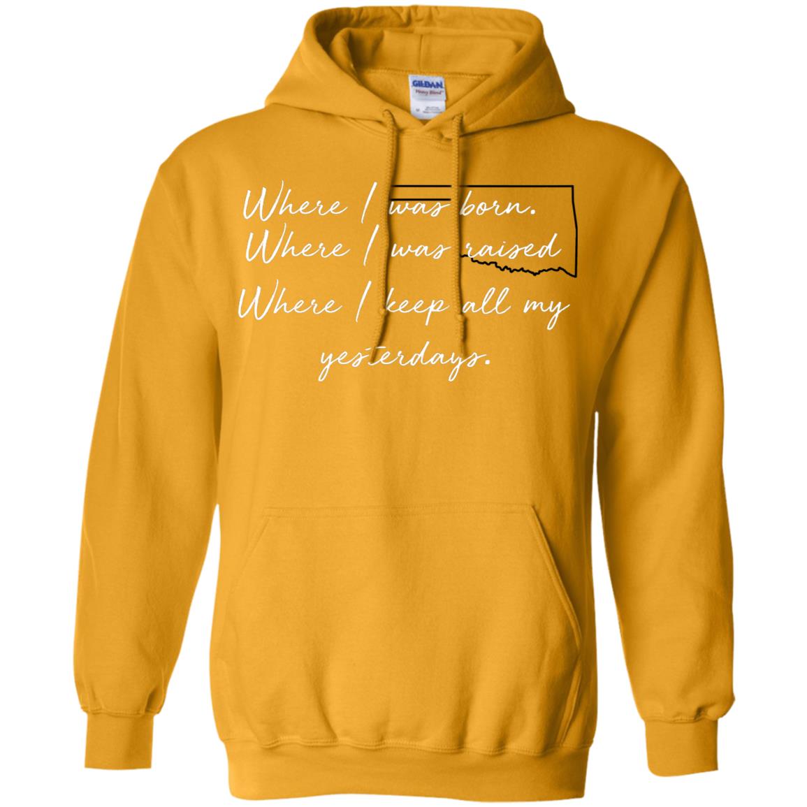 Oklahoma Where I Was Born Where I Was Raised T Shirt - T-shirt Teezalo