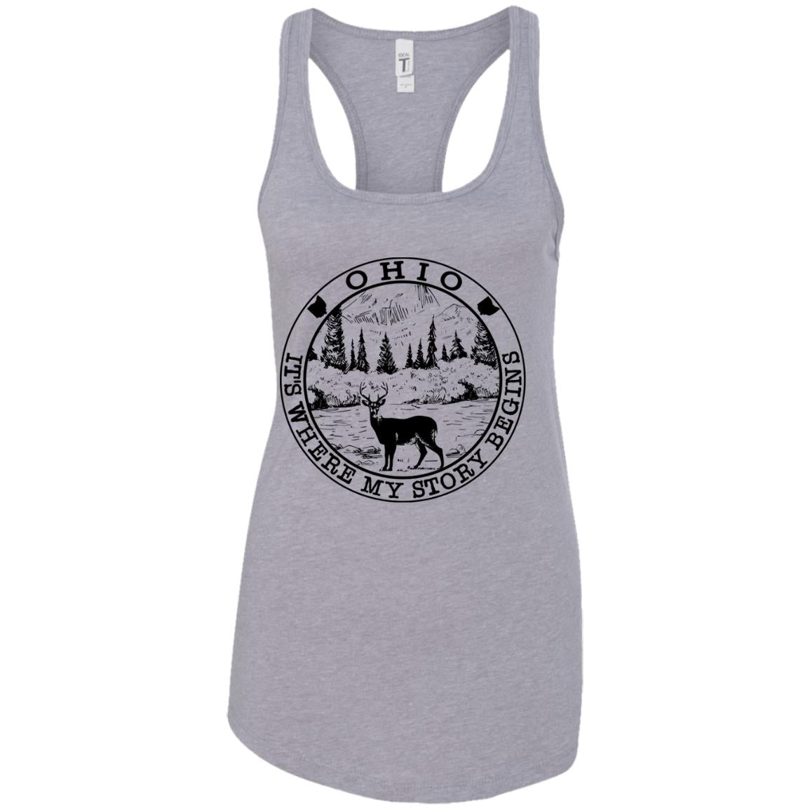 Ohio It's Where My Story Begins Hoodie - Hoodie Teezalo