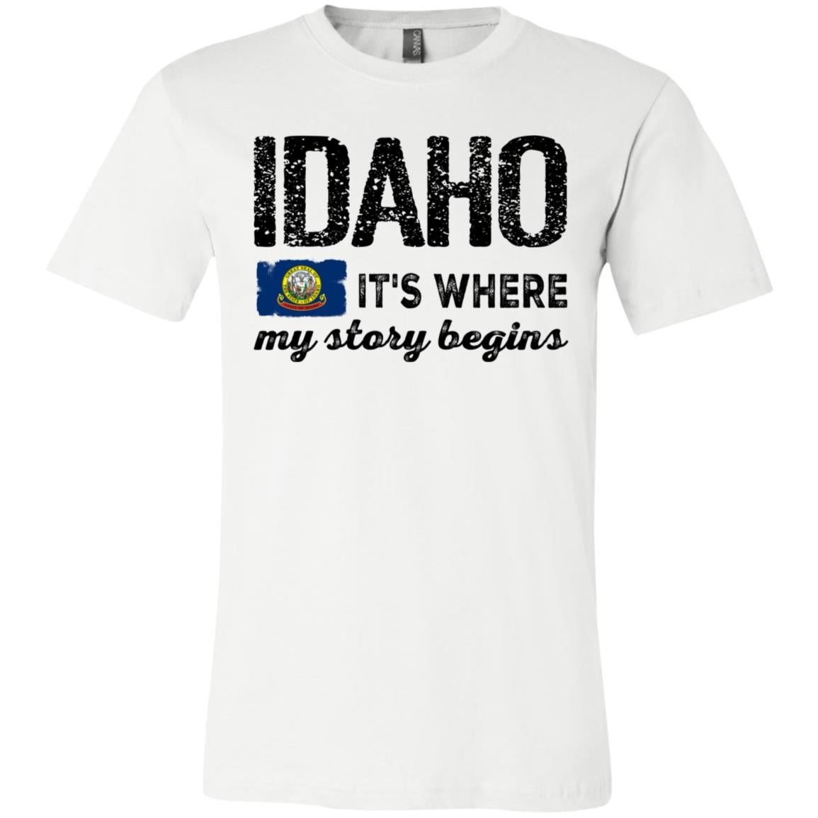 Idaho Where My Story Begins T - Shirt - T-shirt Teezalo