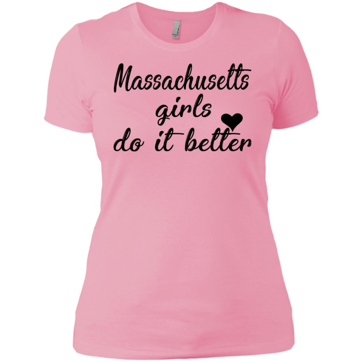 Massachusetts Girl Do It Better Racerback T-Shirt - T-shirt Teezalo