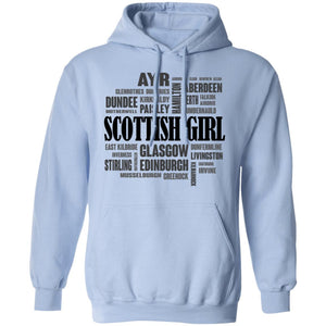Scottish Girl And City T-Shirt - T-shirt Teezalo